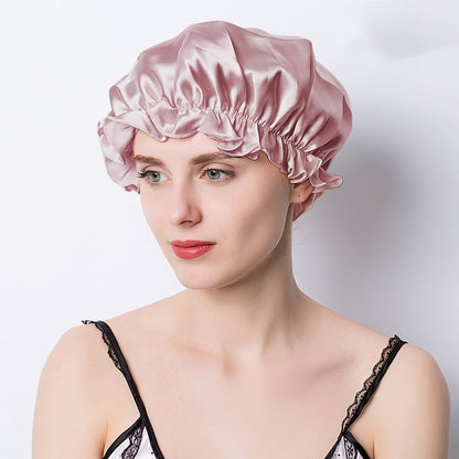 Silk Sleeping Hat for Hair Protection