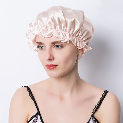 Silk Sleeping Hat for Hair Protection
