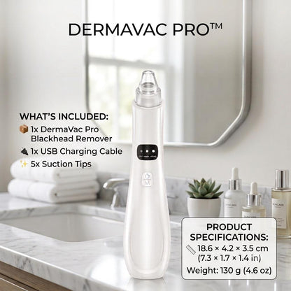 DermaVac Pro™ | Clearer Pores. Smoother Skin.