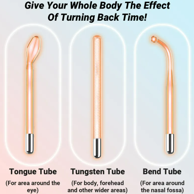6-in-1 High Frequency Facial Wand Set