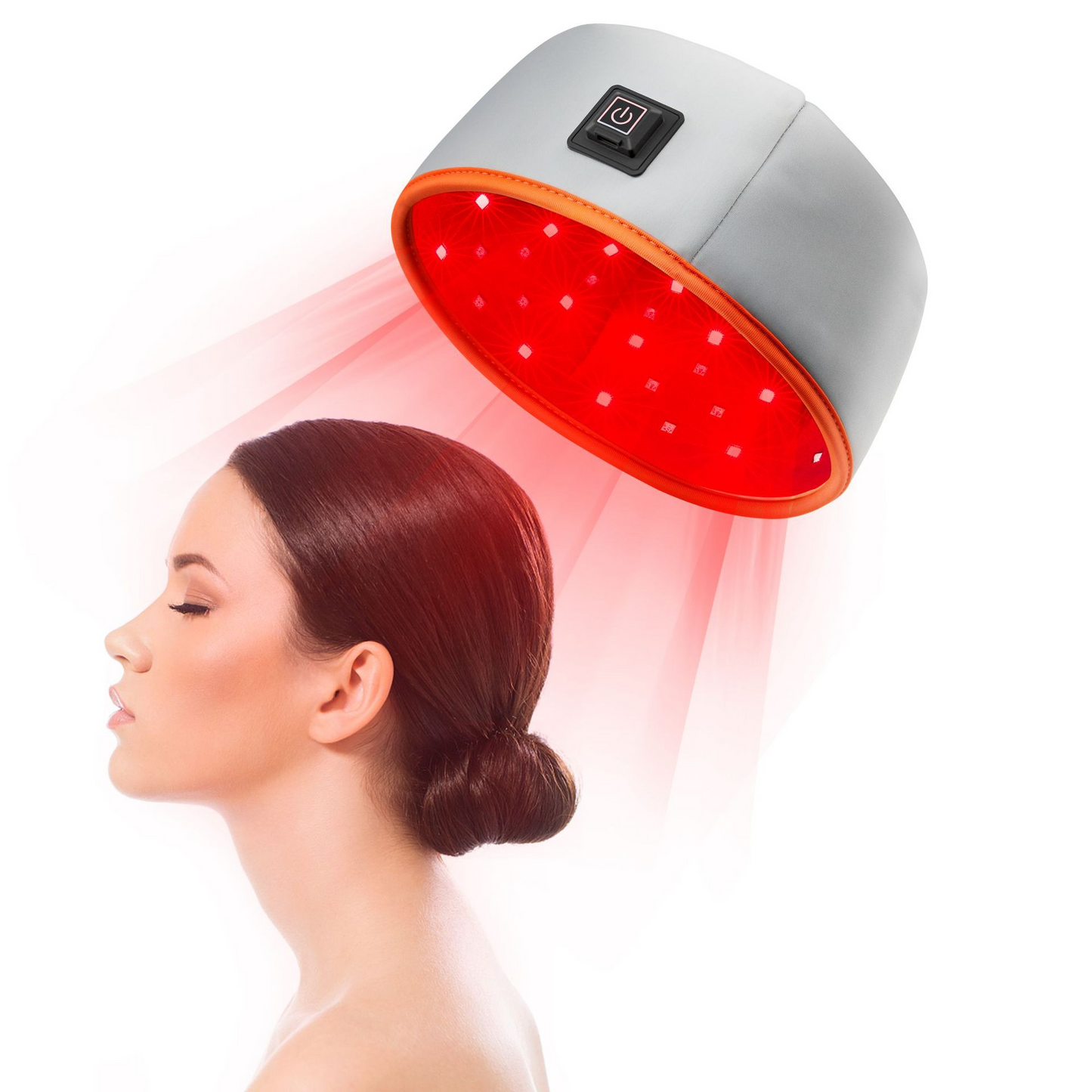 Infrared Red Light Hair Growth Therapy Cap – 3 Gear Adjustable