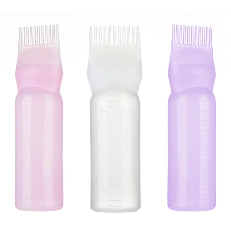 2-in-1 Hair Dye Applicator Comb Bottle