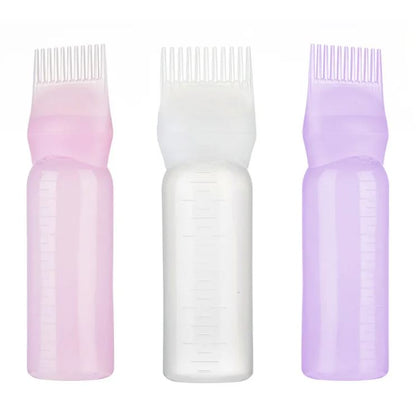 2-in-1 Hair Dye Applicator Comb Bottle
