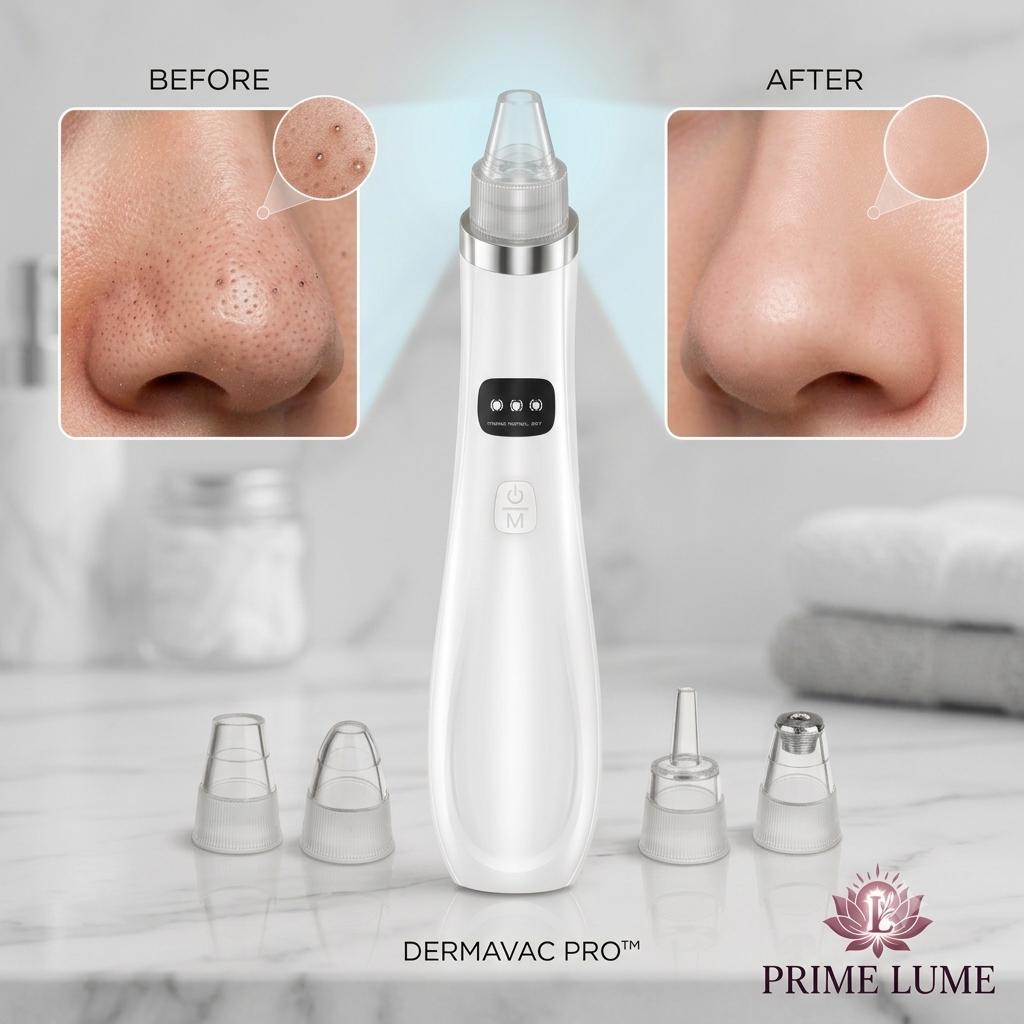 DermaVac Pro™ | Clearer Pores. Smoother Skin.