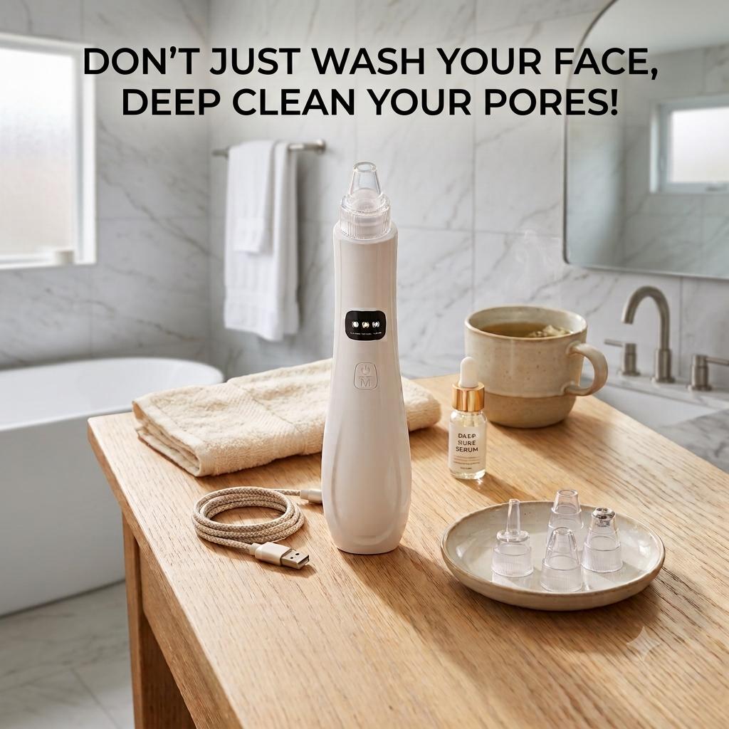 DermaVac Pro™ | Clearer Pores. Smoother Skin.