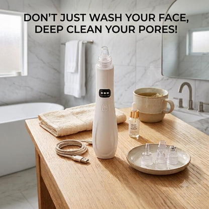 DermaVac Pro™ | Clearer Pores. Smoother Skin.