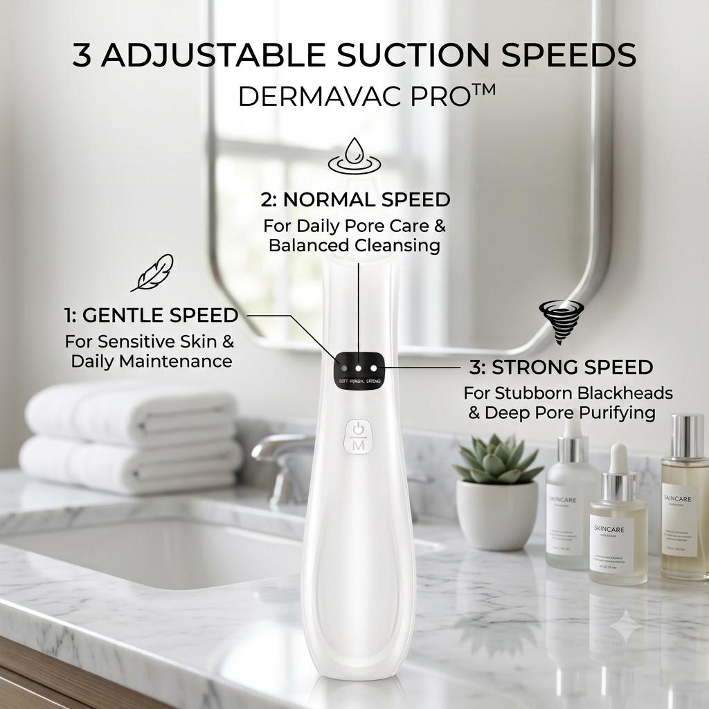 DermaVac Pro™ | Clearer Pores. Smoother Skin.