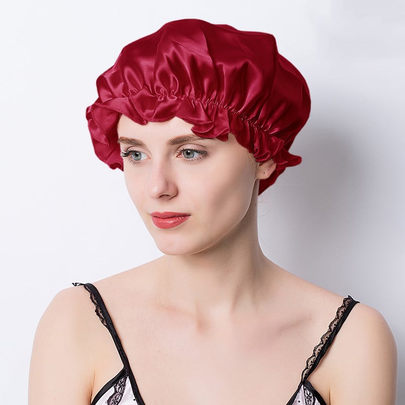 Silk Sleeping Hat for Hair Protection