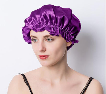 Silk Sleeping Hat for Hair Protection