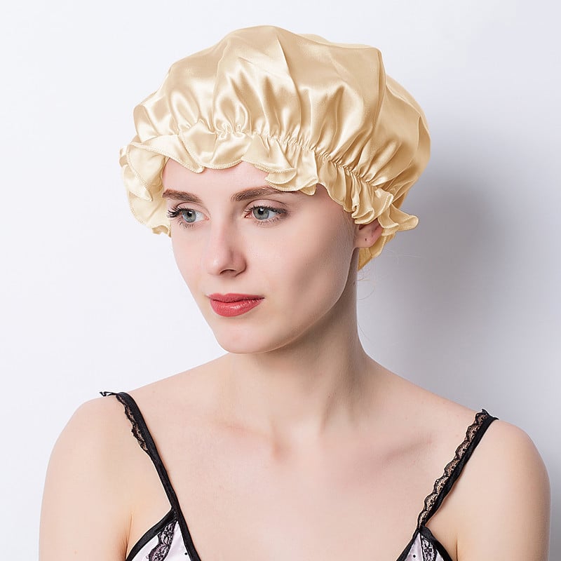 Silk Sleeping Hat for Hair Protection