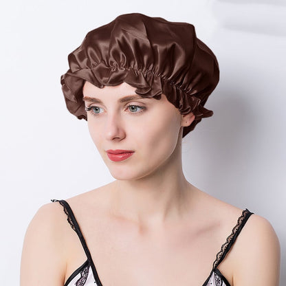 Silk Sleeping Hat for Hair Protection