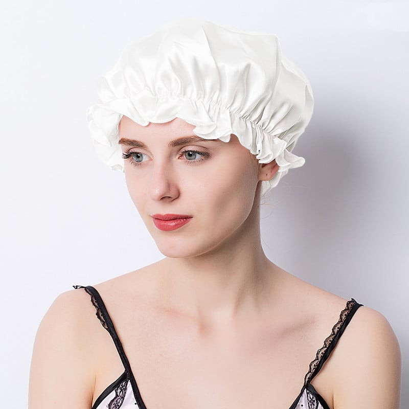 Silk Sleeping Hat for Hair Protection