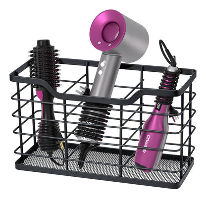 Wall-Mount Hair Tool Organizer