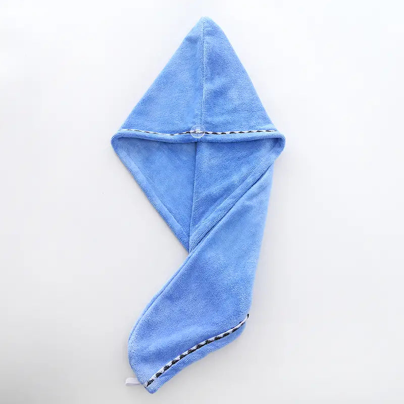 Microfiber Hair Dryer Cap Bath Towel - Highly Absorbent