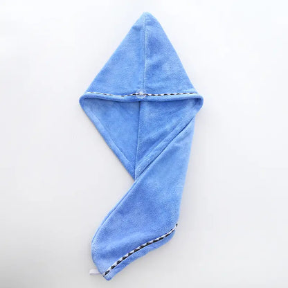 Microfiber Hair Dryer Cap Bath Towel - Highly Absorbent