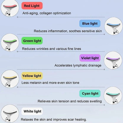 3-Color Microcurrent Facial Massager