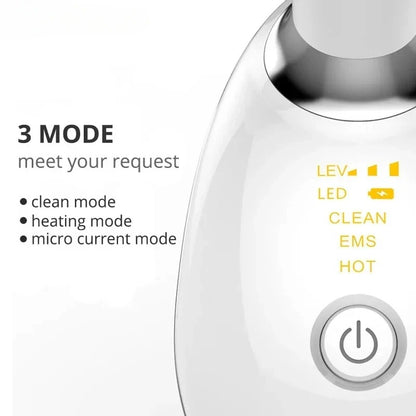 3-Color Microcurrent Facial Massager