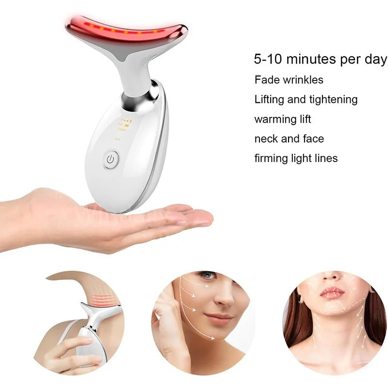 3-Color Microcurrent Facial Massager