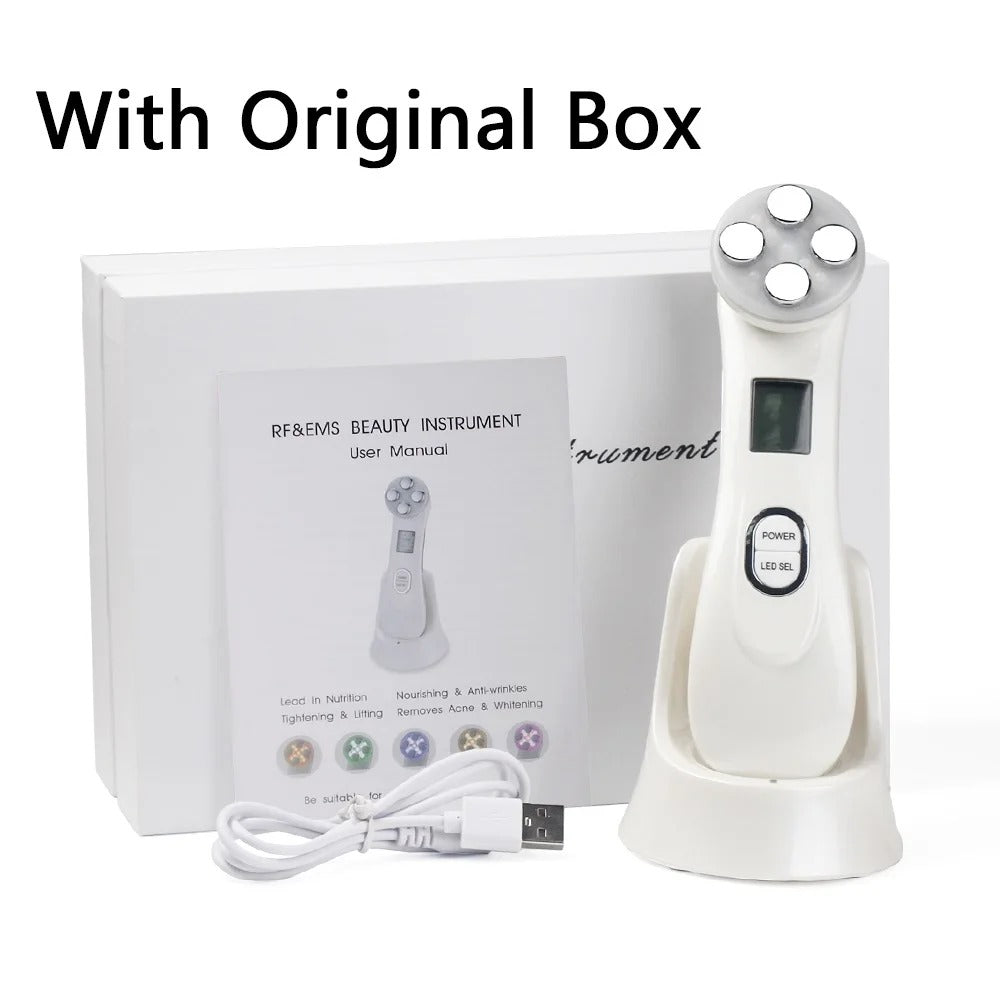 5-in-1 Face Massager Device