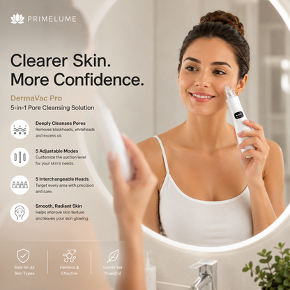 DermaVac Pro™ | Clearer Pores. Smoother Skin.
